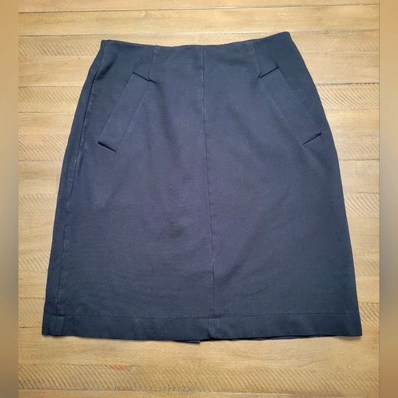Lands End Jersey Skirt with Pockets! - Picture 1 of 4
